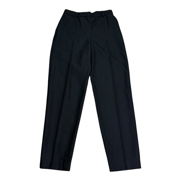 Toteme Black Wool Blend Low-Waist Tailored Trousers Size 32 EU 0 US - Picture 3 of 7